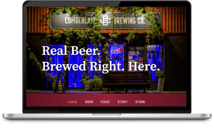 Cumberland Brewing Website